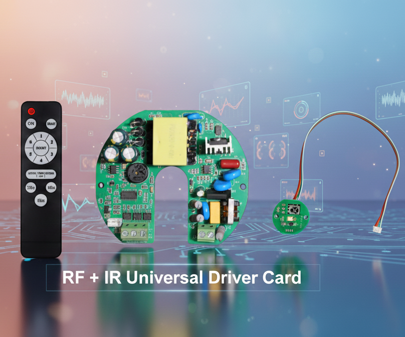 RF + IR Universal Driver Card 