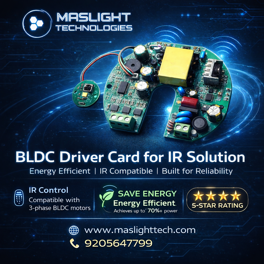 BLDC Driver Card for IR Solution